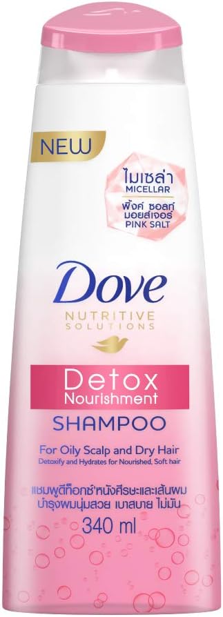 Dove Detox Nourishment Shampoo (340ml)