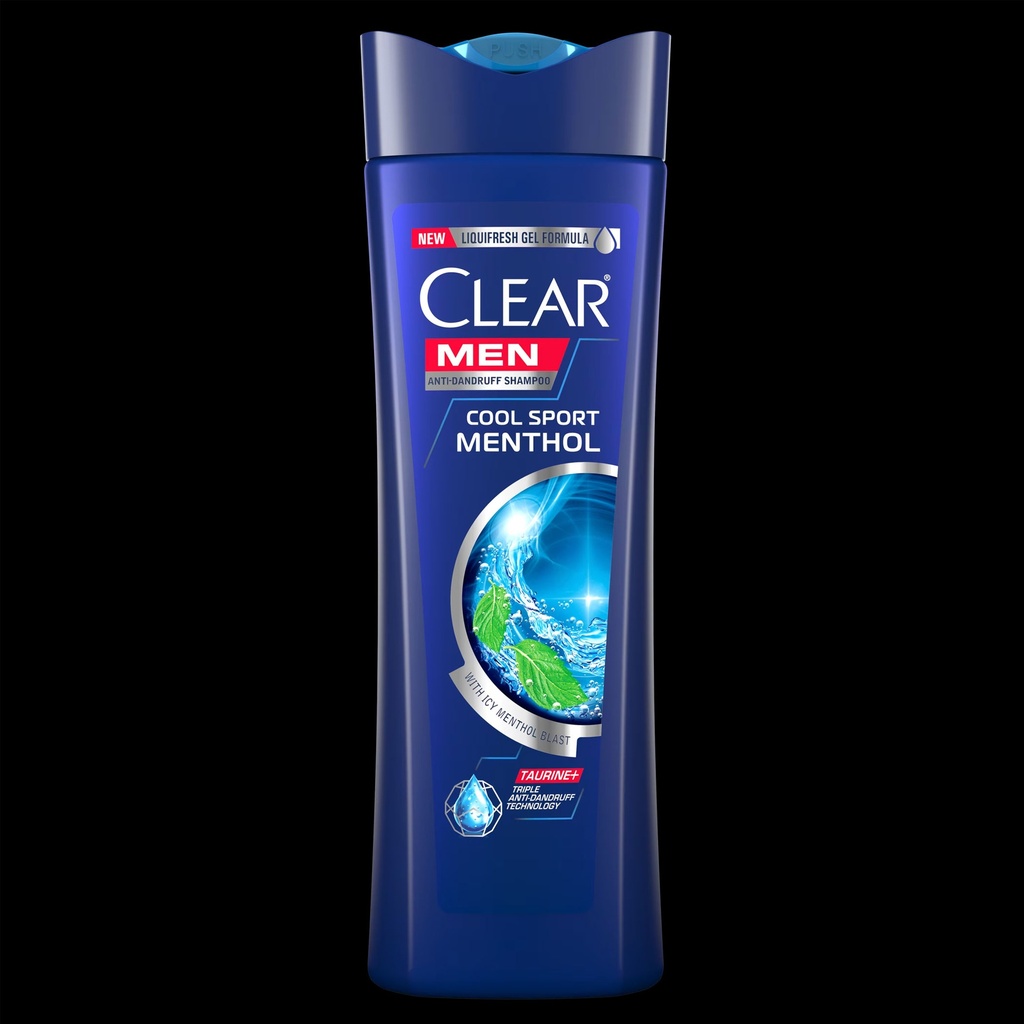 CLEAR Anti Dandruff Cool Sport Menthol Men Shampoo (170ml,340ml,450ml) (copy)