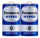 PANASONIC BATTERIES-C-Hyper -2Pcs